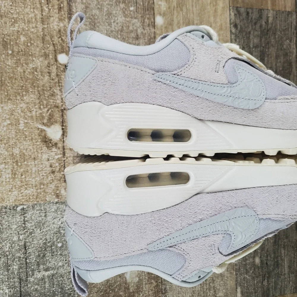 Nike Air Max 90 Futura Womens Shoes Sz 8 Running Photon Dust Lace-Up Sneakers